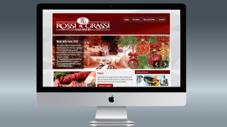 Grafica web per il sito rossiegrassi.it