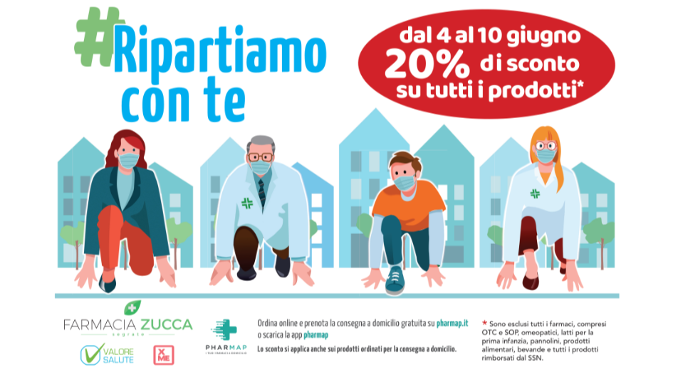 Grafiche per vetrine | Farmacia Zucca