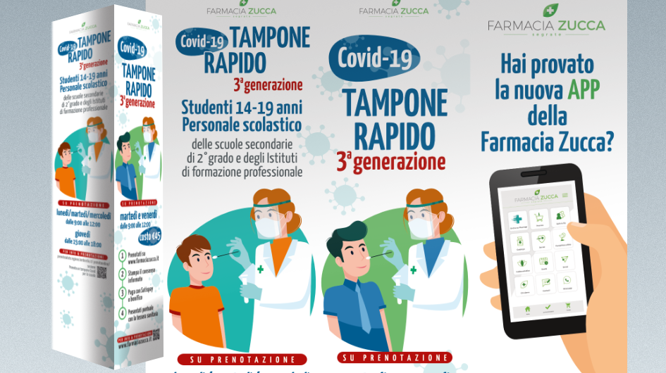 Totem | Farmacia Zucca tampone Covid-19