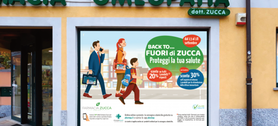 Back to Fuori di Zucca – Grafica per vetrine