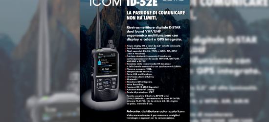 Pubblicità ID-52E Advantec Icom