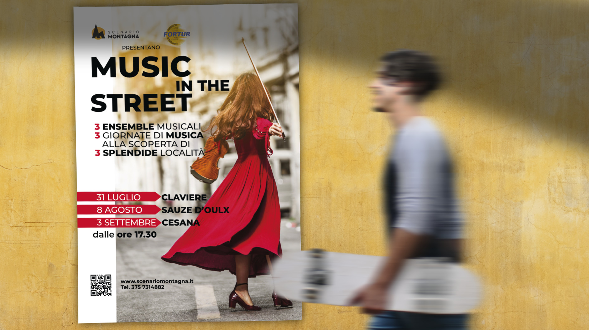 Music in the Street | Poster