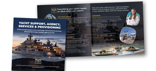 Brochure per BYS Europe