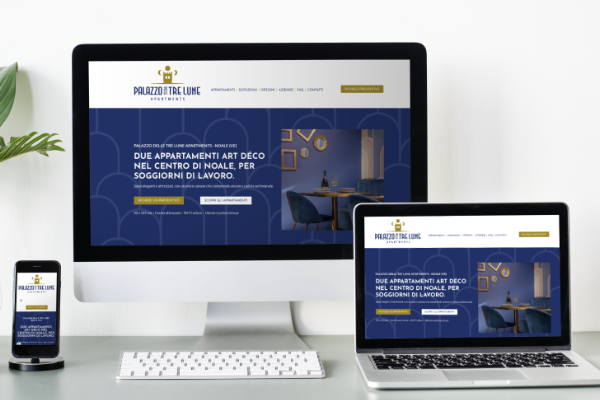 Landing Page per Palazzo delle Tre Lune